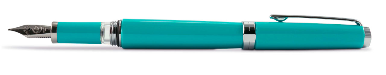 TWSBI Classic piston fountain pen turquoise 2
