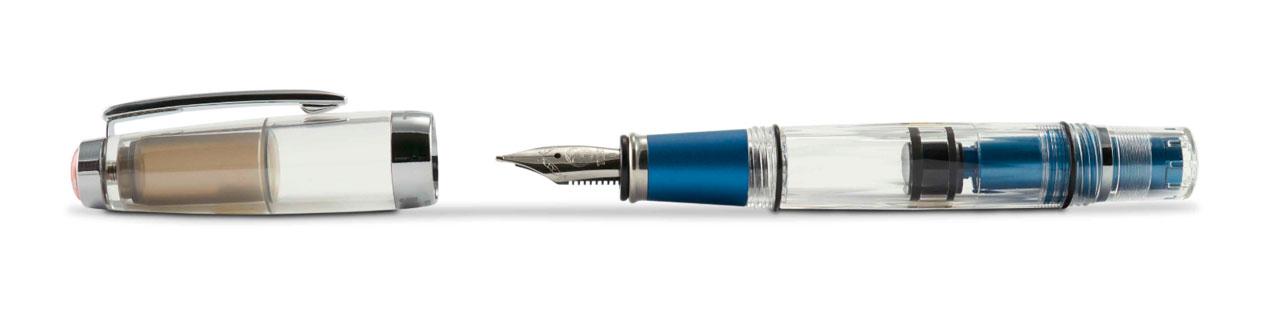 TWSBI Diamond Mini piston fountain pen AL blue 2