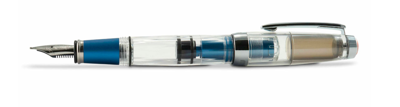 TWSBI Diamond Mini piston fountain pen AL blue